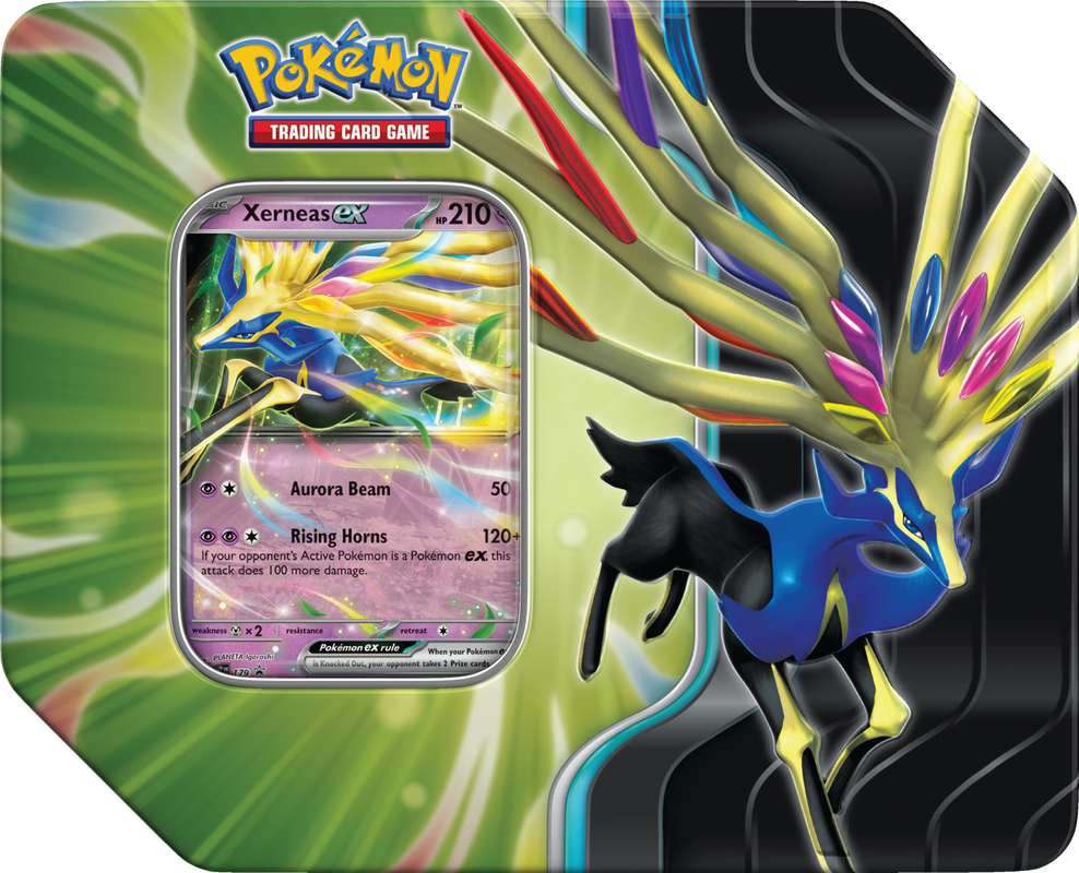 pokemon card xerneas ex full art Pokemon TCG Azure Legends Tin (Xerneas Ex) – Flaring Lair
