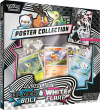 Load image into Gallery viewer, Pokemon TCG: Scarlet & Violet Black Bolt & White Flare SV10.5 Unova Poster Collection Box