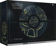 Load image into Gallery viewer, Pokemon TCG: Sword & Shield Zacian Elite Trainer Box Plus