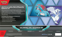 Load image into Gallery viewer, Pokemon TCG: Mega Evolutions Salamence Ex & Reshiram Ex Preium Collection Box