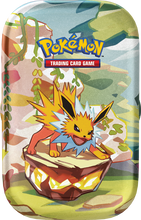 Load image into Gallery viewer, Pokemon TCG: Scarlet & Violet Prismatic Evolutions Mini Tin (MAX LIMIT 4 PER CUSTOMER/ADDRESS)