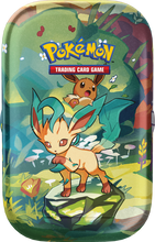 Load image into Gallery viewer, Pokemon TCG: Scarlet & Violet Prismatic Evolutions Mini Tin (MAX LIMIT 4 PER CUSTOMER/ADDRESS)