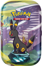 Load image into Gallery viewer, Pokemon TCG: Scarlet & Violet Prismatic Evolutions Mini Tin (MAX LIMIT 4 PER CUSTOMER/ADDRESS)