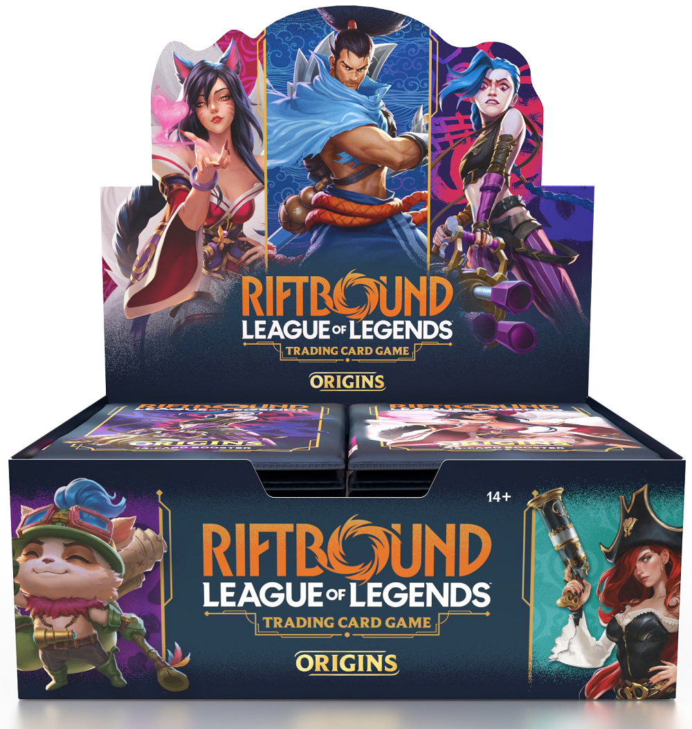 Riftbound League Of Legends TCG Origins Booster Box Flaring Lair Riftbound League Of Legends TCG Origins Booster Box Flaring Lair