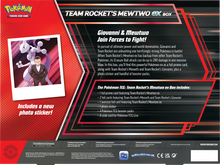 Load image into Gallery viewer, Pokémon Scarlet & Violet Team Rocket's Mewtwo Ex Collection Box