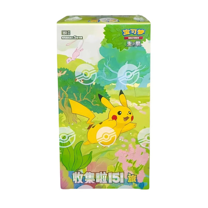 Pokémon Simplified Chinese Scarlet &amp; Violet 151 Slim Booster Box