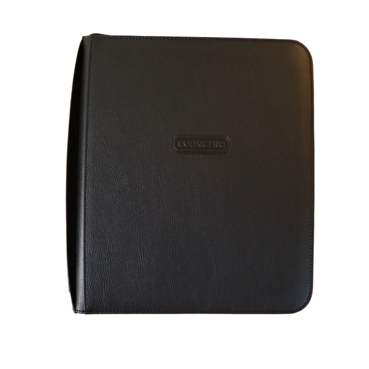 EvoRetro 2x2 Top Loader Binder Black