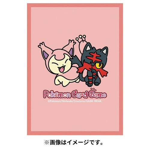 Pokémon Center Japan: Card Sleeve Skitty and Litten 2024