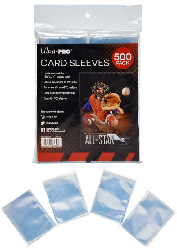 Ultra-Pro Soft Card Sleeves 500 Count