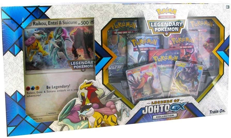 Pokemon Trading Card Game Legends of Johto Gx Collection Box