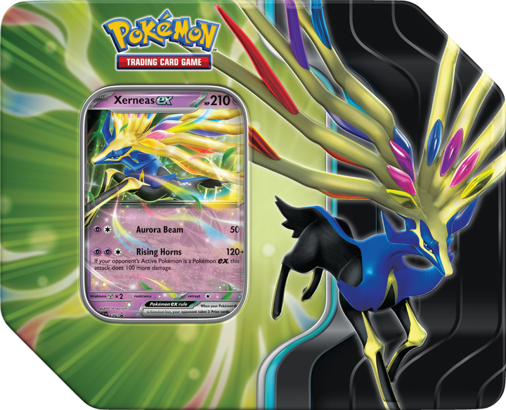 Pokémon Scarlet &amp; Violet Azure Legends Tin (Xerneas Ex)