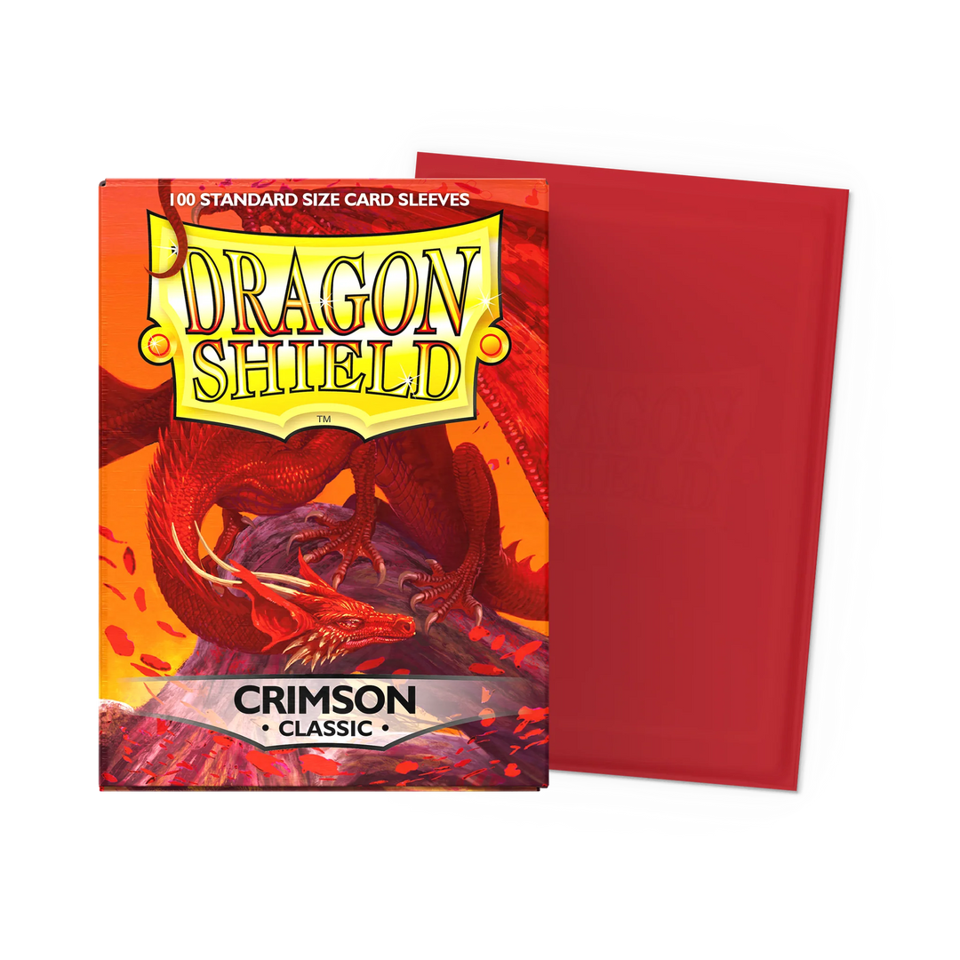 Dragon Shield Sleeves: Crimson Classic