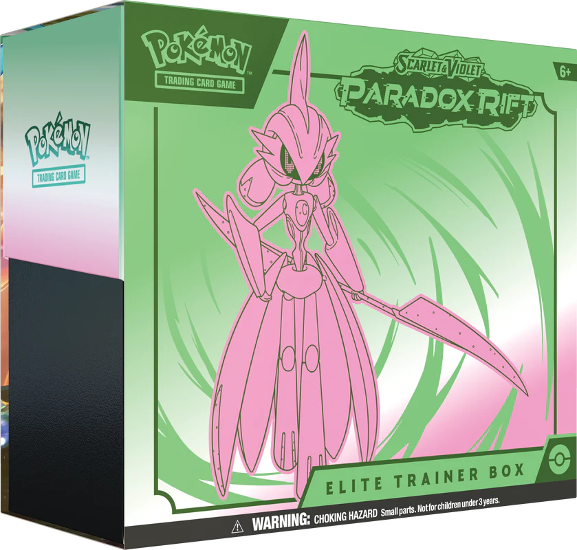 Pokemon Paradox Rift Elite Trainer Box Iron Valiant