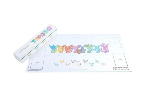 Pokémon TCG Chinese Eevee Playmat & Storage Box