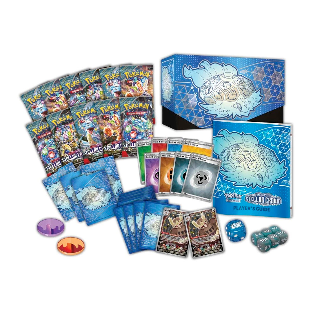Pokémon Scarlet &amp; Violet Stellar Crown Pokémon Center Elite Trainer Box (PC ETB) | SV07