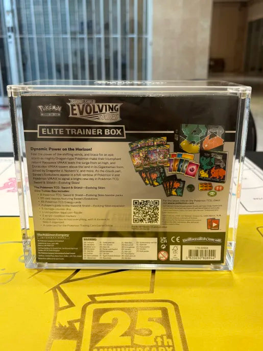 Pokémon Acrylic Elite Trainer Box Display Stand