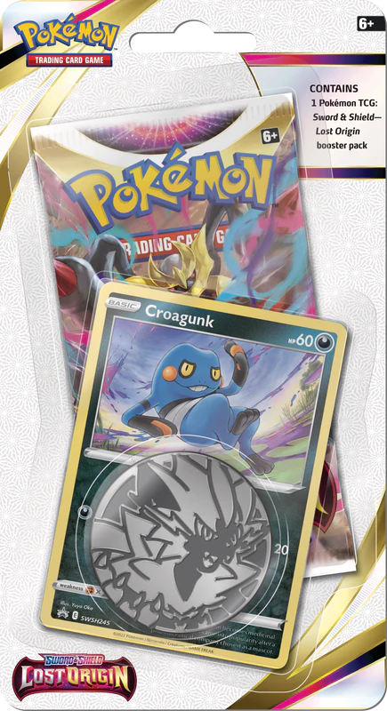 Pokémon Sword & Shield Lost Origin Checklane Blister (Croagunk) | SWSH11