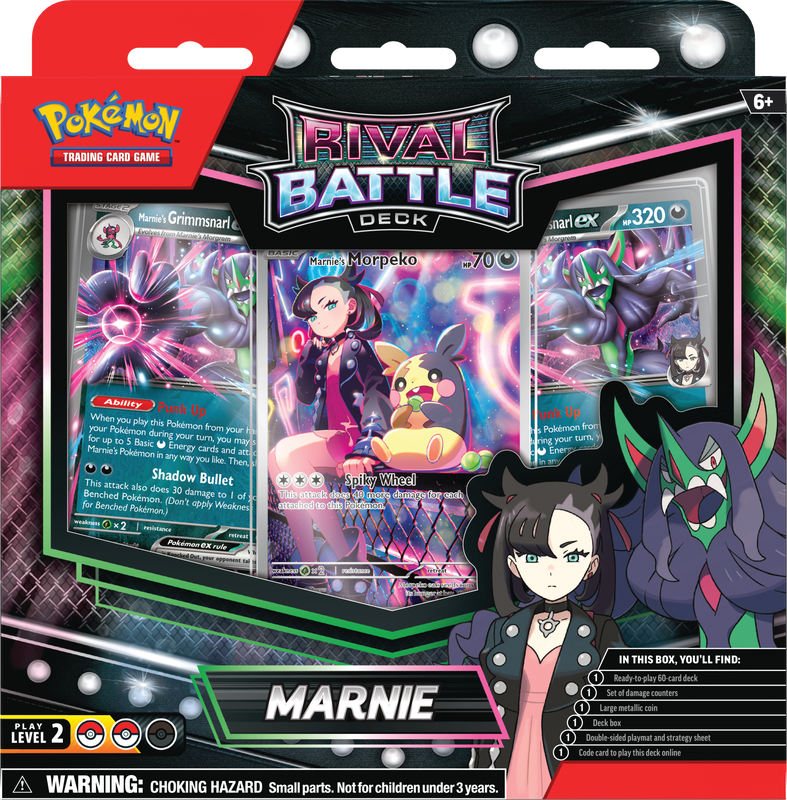 Pokémon Scarlet &amp; Violet Rival Battle Deck Box (Marnie)