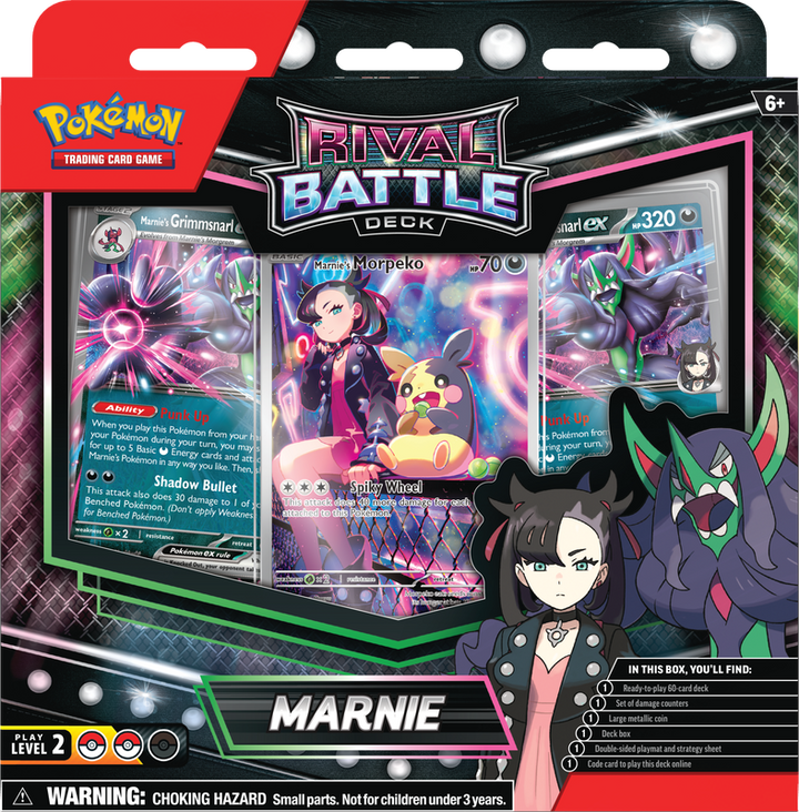 Pokémon Scarlet &amp; Violet Rival Battle Deck Box (Marnie)