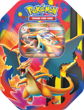Load image into Gallery viewer, Pokemon TCG: Mega Evolution Mega Charizard Y Ex Tin
