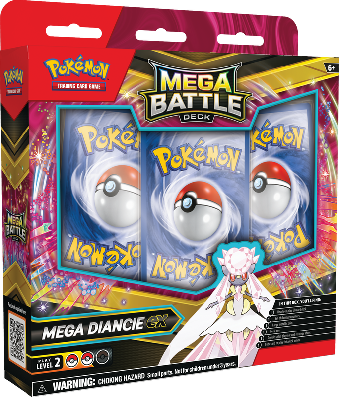 Pokémon Mega Evolution Mega Diancie Ex Deck