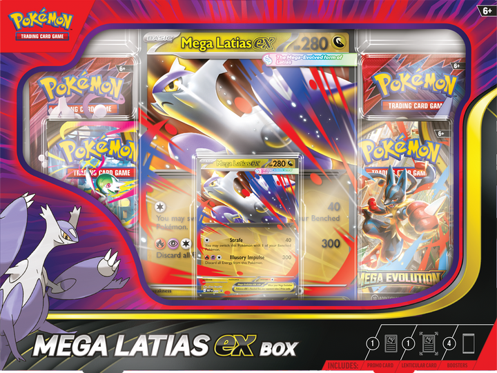 Pokémon Mega Evolution Mega Latias Ex Collection Box