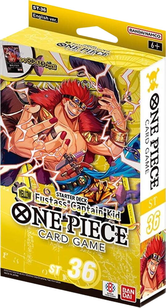 One Piece CG: Eustass "Captain" Kid Starter Deck ST36