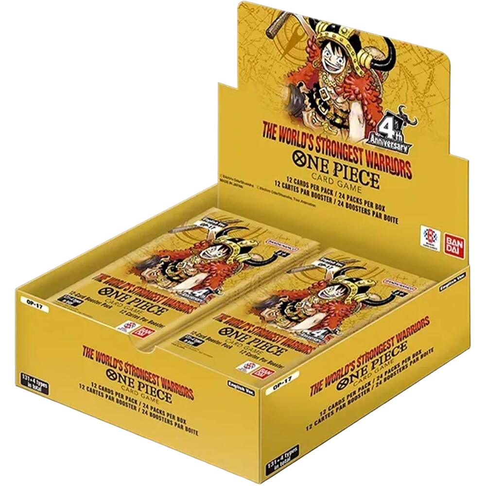 One Piece CG: OP-17 The World's Strongest Warrior Booster Box