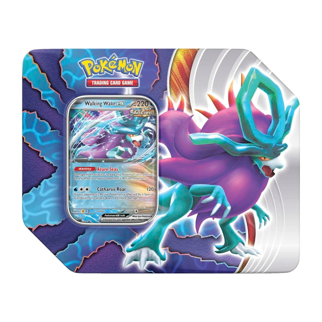 Pokemon TCG: Scarlet & Violet Paradox Clash Tin Walking Wake Ex