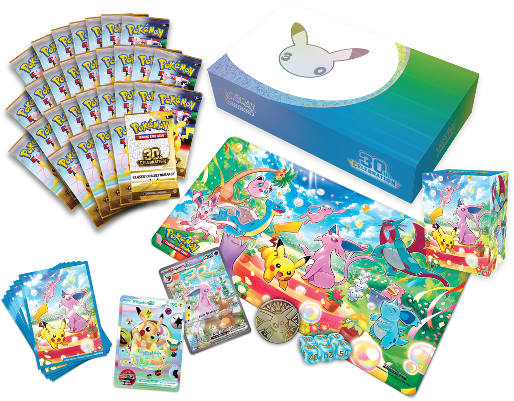 Pokémon 30th Celebration Ultra Premium Collection (Day) | ME5.5 Contents