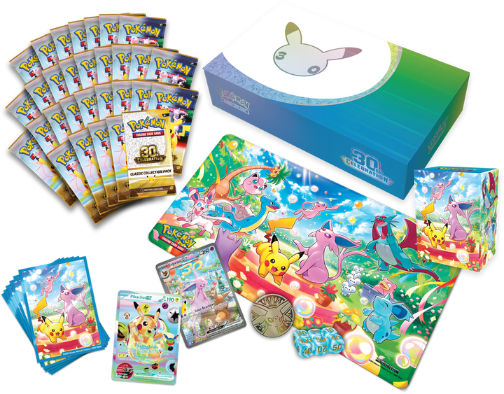 Pokémon 30th Celebration Ultra Premium Collection (Day) | ME5.5 Contents