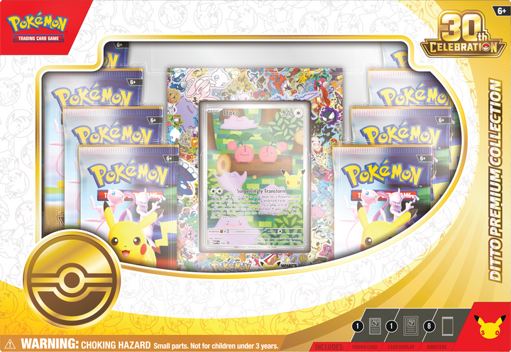 Pokémon 30th Celebration Ditto Premium Collection Box | ME5.5 front