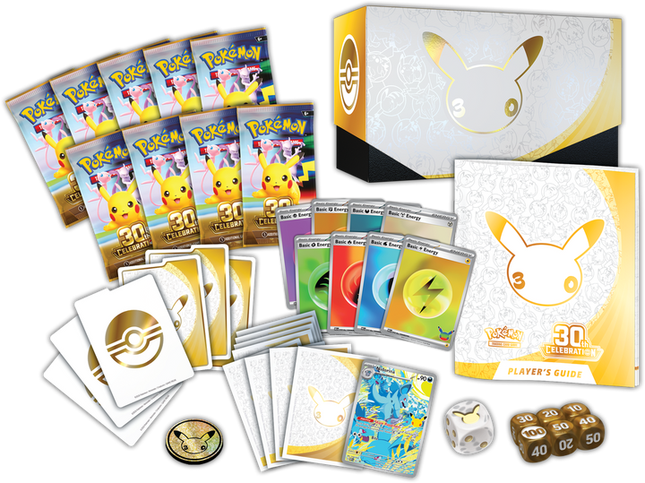 Pokémon 30th Celebration Elite Trainer Box (ETB) | ME5.5 CONTENTS