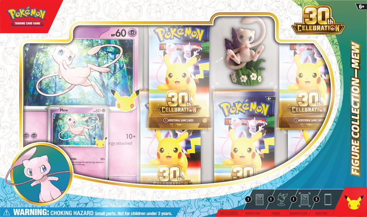 Pokémon 30th Celebration Mew Figure Collection | ME5.5 FRONT
