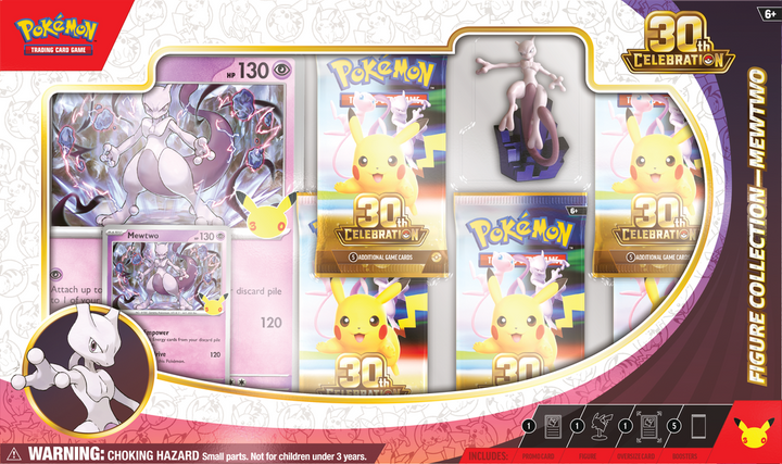 Pokémon 30th Celebration Mewtwo Figure Collection | ME5.5 FRONT
