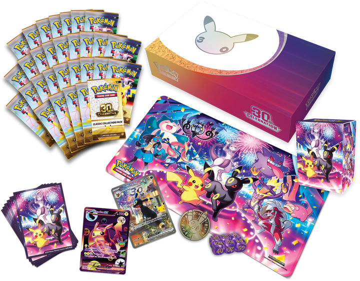 Pokémon 30th Celebration Night Ultra Premium Collection (UPC) | ME5.5 CONTENTS