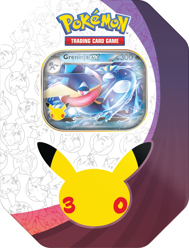 Pokémon 30th Celebration Tin (Greninja Ex) | ME5.5