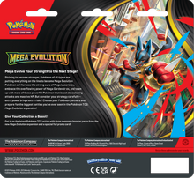 Load image into Gallery viewer, Pokemon TCG: Mega Evolution ME01 3-Pack Blister Golduck

