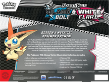 Load image into Gallery viewer, Pokemon TCG: Scarlet &amp; Violet Black Bolt &amp; White Flare SV10.5 Unova Victini Illustration Collection Box (PRE-ORDER)
