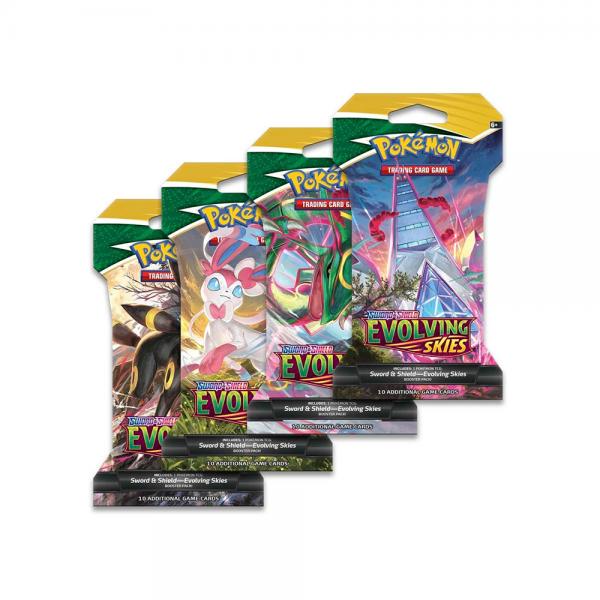 Pokémon Sword &amp; Shield Evolving Skies Sleeved Pack | SWSH07