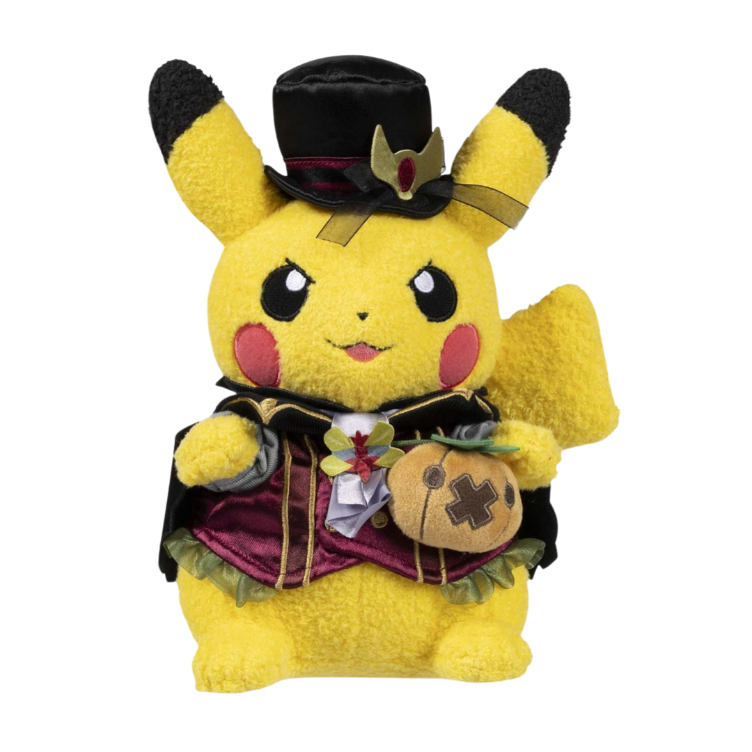 Pikachu Halloween Ghost Chateau Poké Plush - 9 ½ In.
