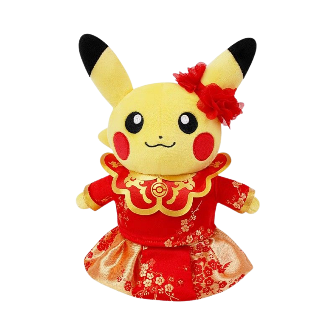 Pokémon Chinese Wedding Pikachu Plush Female