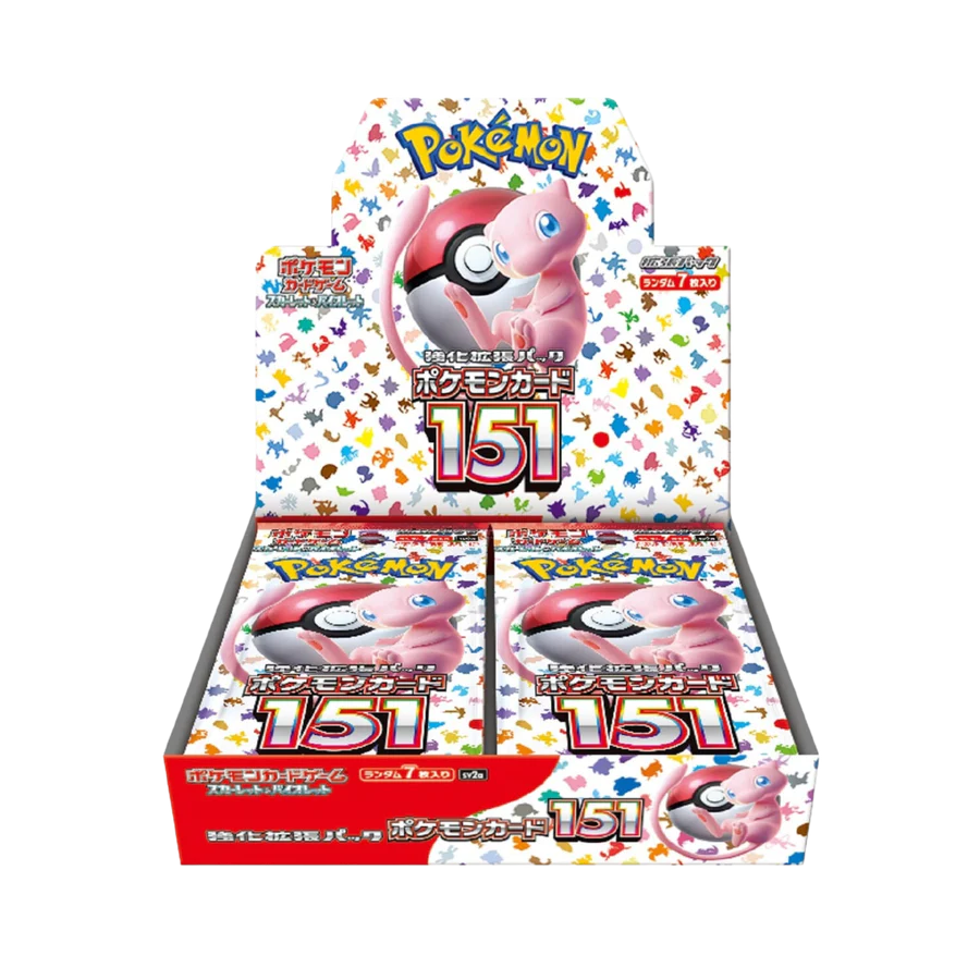 Pokémon Japanese 151 Booster Box (SV2A)