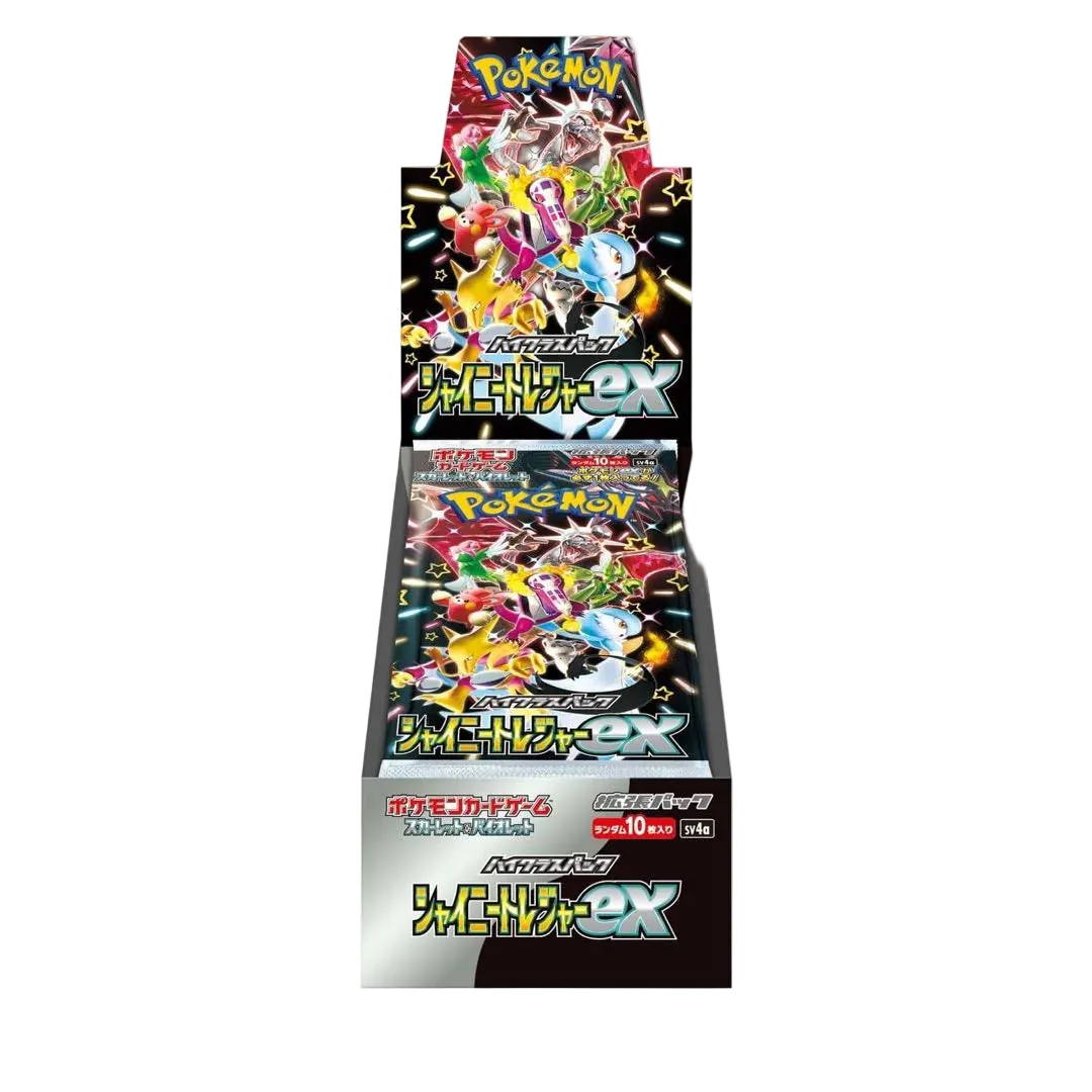 Pokémon Japanese Shiny Treasure Ex Booster Box (SV4A)
