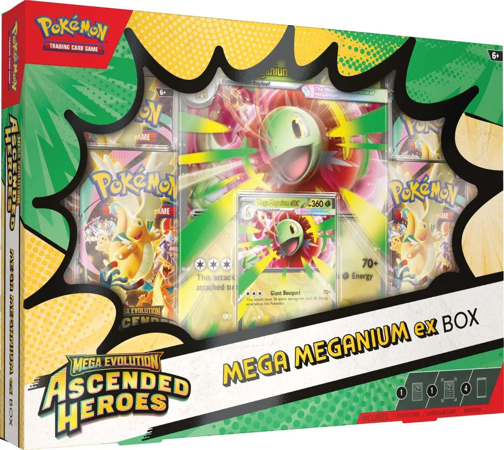 Pokémon Mega Evolution Ascended Heroes Ex Box (Mega Meganium Ex) | ME2.5