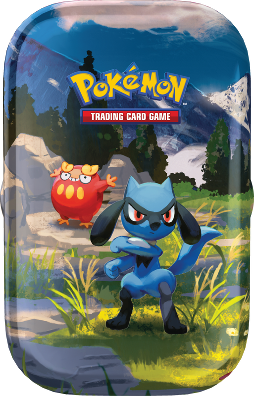 Pokémon Mega Evolution Ascended Heroes Mini Tin | ME2.5 - riolu