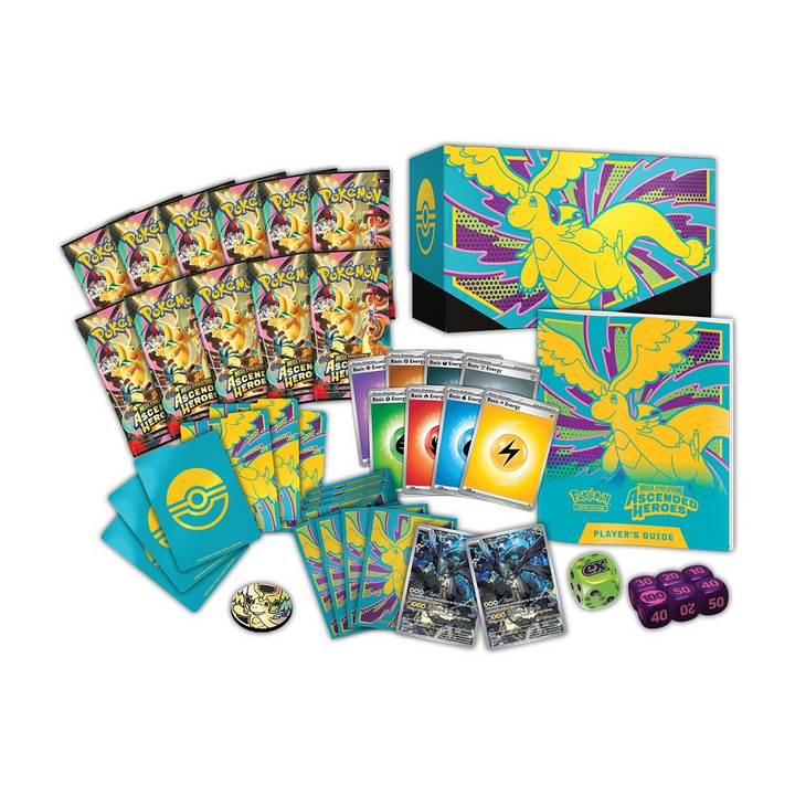 Pokémon Mega Evolution Ascended Heroes Pokémon Center Elite Trainer Box (PC ETB) | ME2.5 Contents