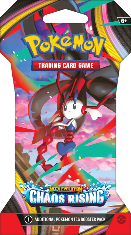 Pokémon Mega Evolution Chaos Rising Sleeved Pack | ME04 (PRE-ORDER)