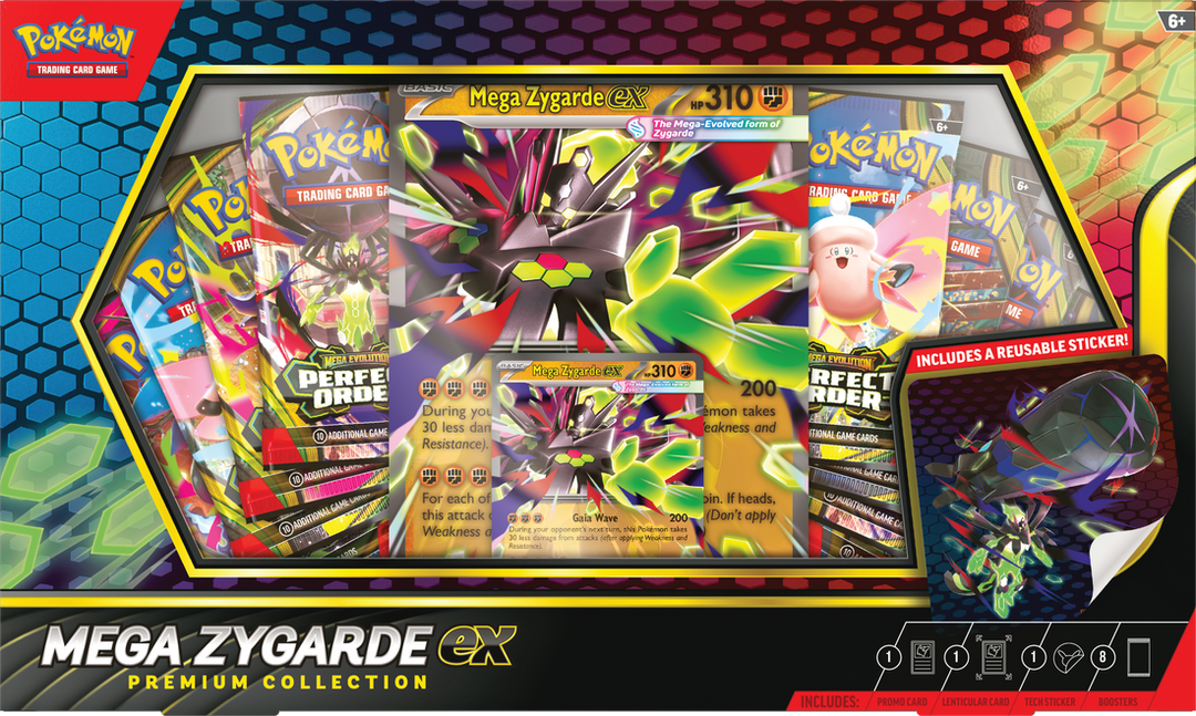 Pokémon Mega Zygarde Ex Premium Collection Box
