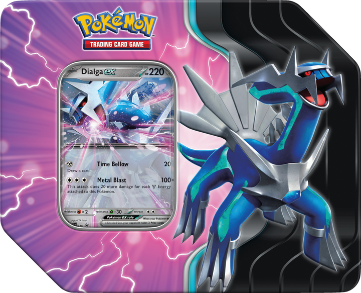 Pokémon Scarlet &amp; Violet Azure Legends Tin (Dialga Ex)